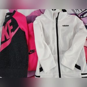 Girls - Nike and Adidas sweatsuits
